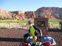 Zig near Capitol Reef
