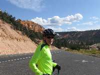 Day 5 Dave rides big down hill