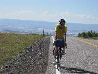 Rob P rides to summit