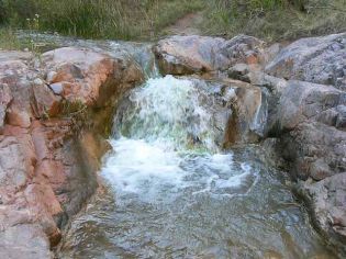 Movie - burbling Pipe Creek, Day 6; 6 MB