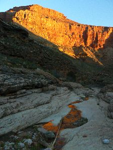 Morning at Grapevine on the Tonto East - Day 6, a.m.