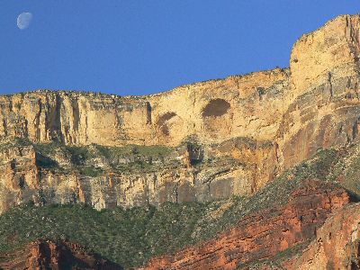 Owl Eyes watch over Torrid Tapeats