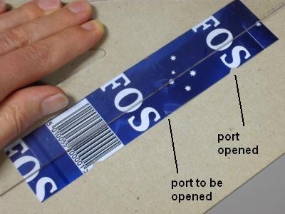 cutting fuel ports