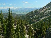 Looking across at White Clouds