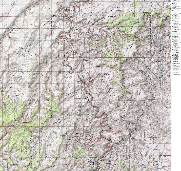 Map - Stillwater Canoe: Mineral Bottom to Spanish Bottom; 2009
