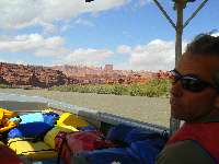 Bret enjoys the breeze